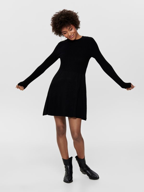 ONLALMA L/S O-NECK DRESS KNT NOOS