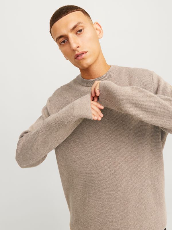 JPRBLAMILANO STITCH KNIT CREW NECK SN