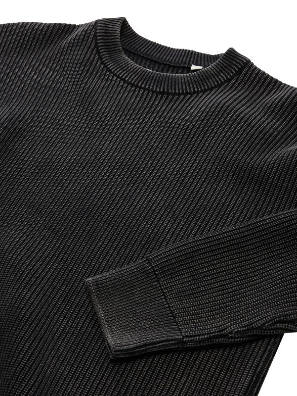 Strickpullover im Washed-Look