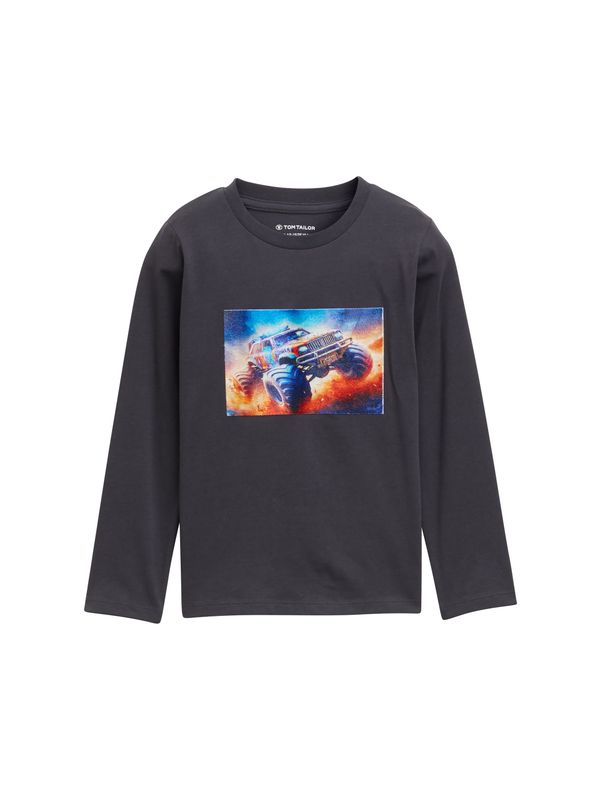 Langarmshirt mit Fotoprint