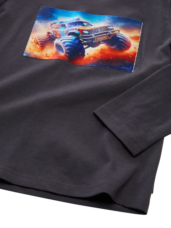 Langarmshirt mit Fotoprint