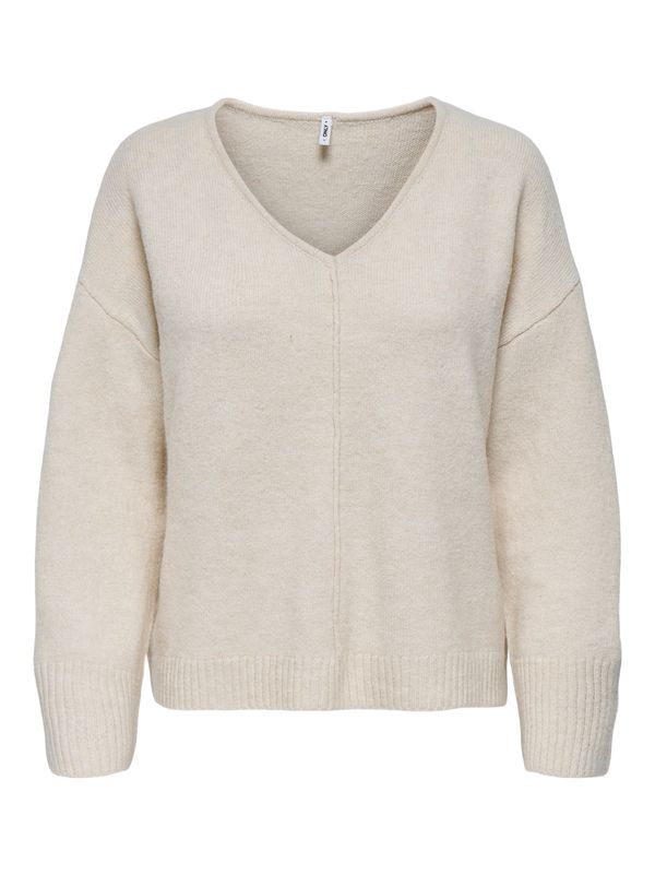 ONLWHITNEY LIFE LS V-NECK KNT