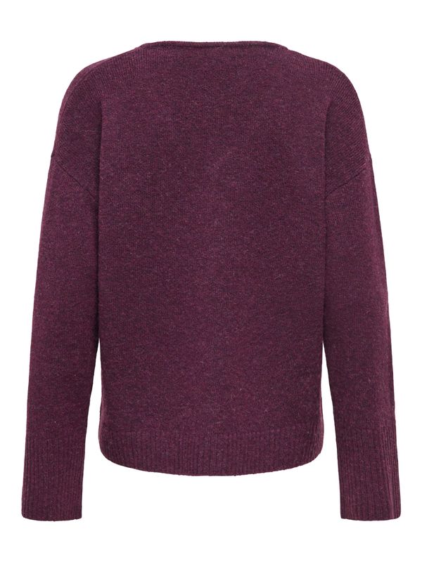 ONLWHITNEY LIFE LS V-NECK KNT