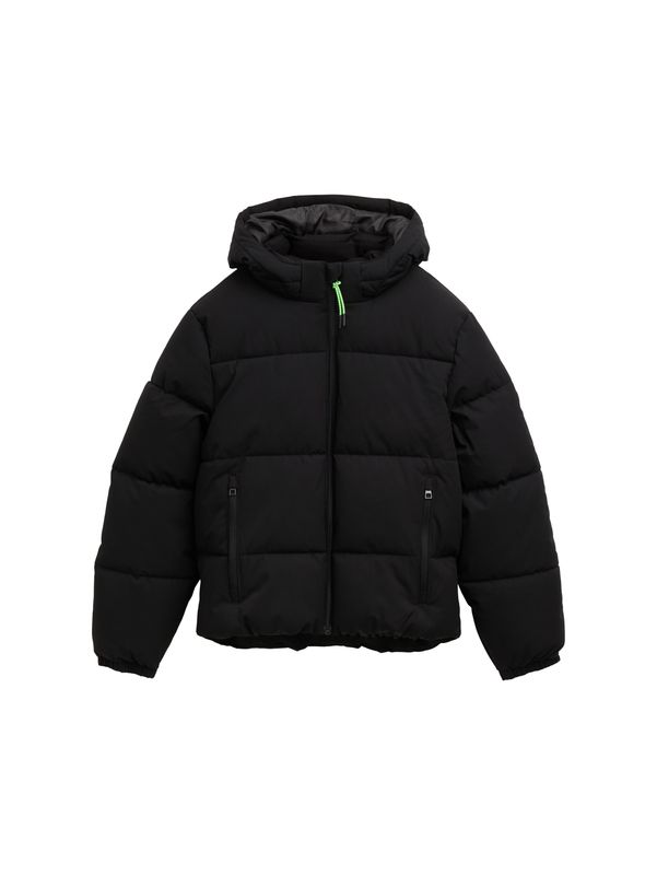 Puffer-Jacke mit abnehmbarer Kapuze