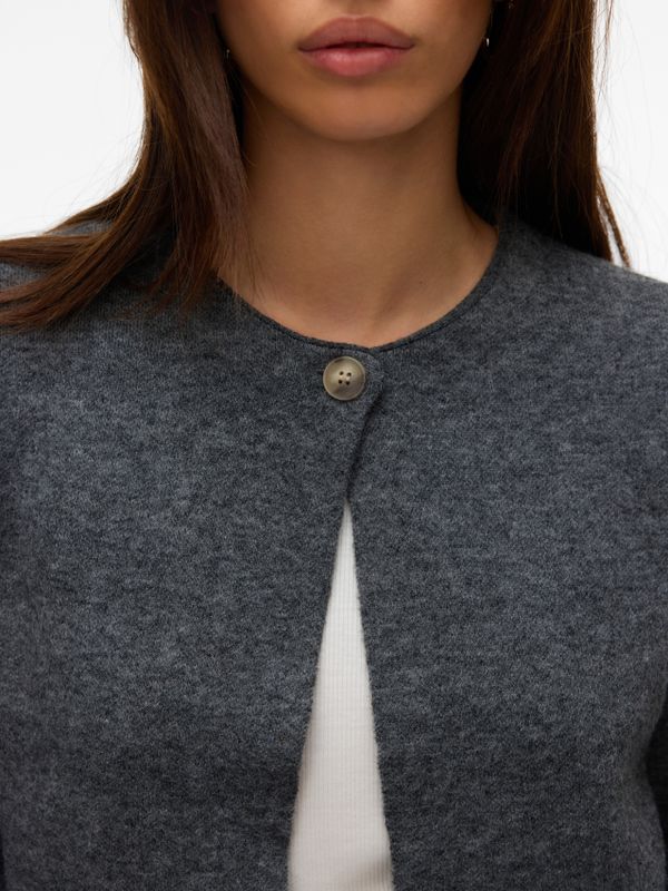 VMMARINA LS O-NECK CARDIGAN BOO