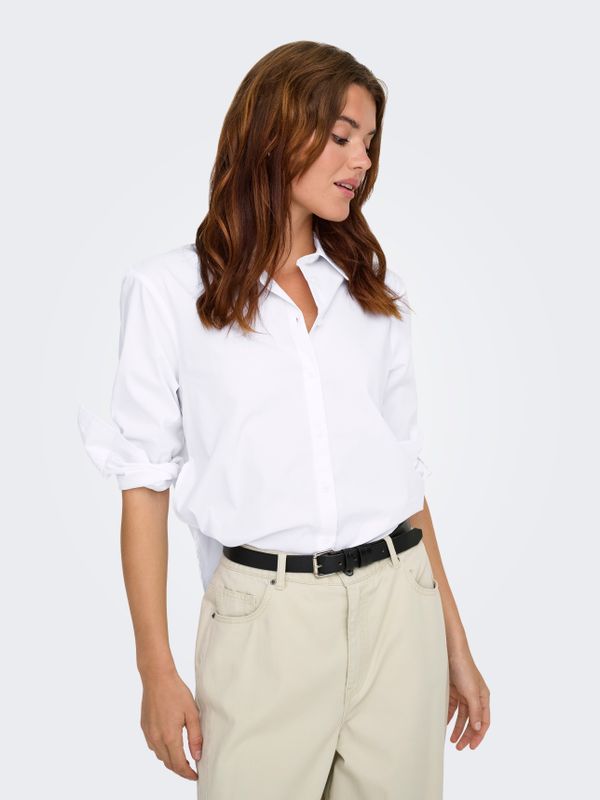 ONLBERSA LS SLIT DETAIL SHIRT WVN CC