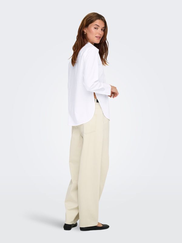 ONLBERSA LS SLIT DETAIL SHIRT WVN CC