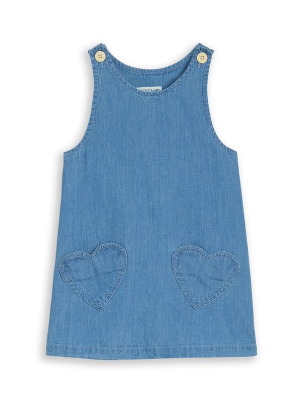 Midi-Kleid mit Herztaschen