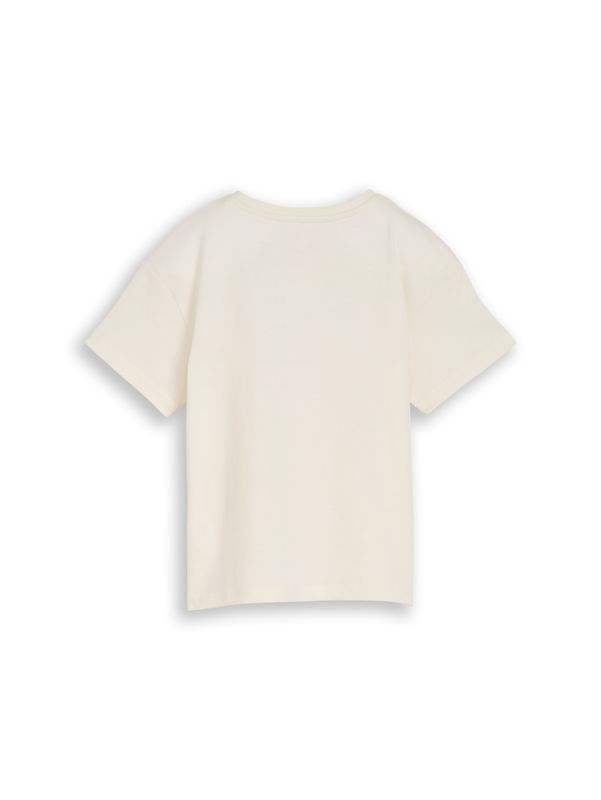 Oversize T-Shirt mit Tüll-Detail