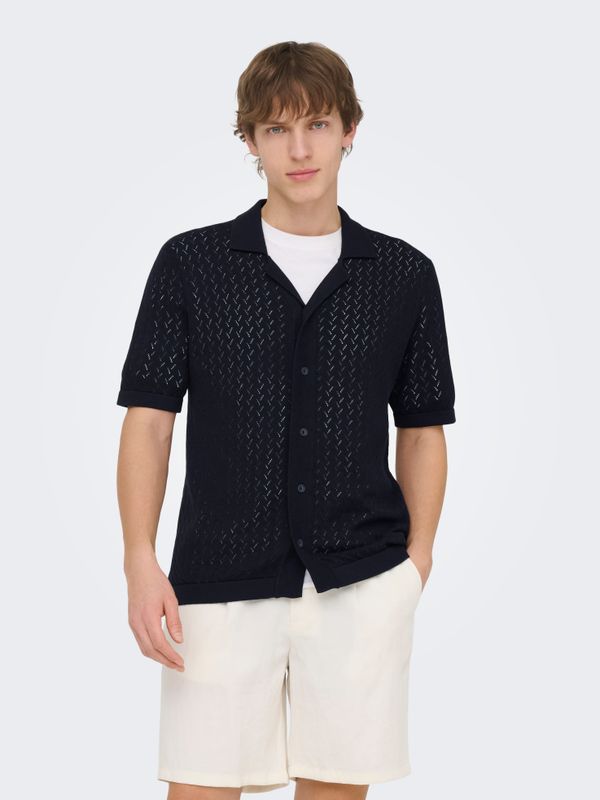 ONSSANTO REG SS RESORT SHIRT KNIT FRML