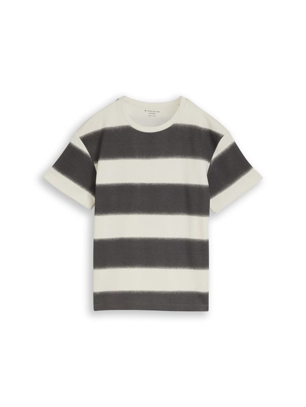 Oversize T-Shirt mit Waffelstruktur