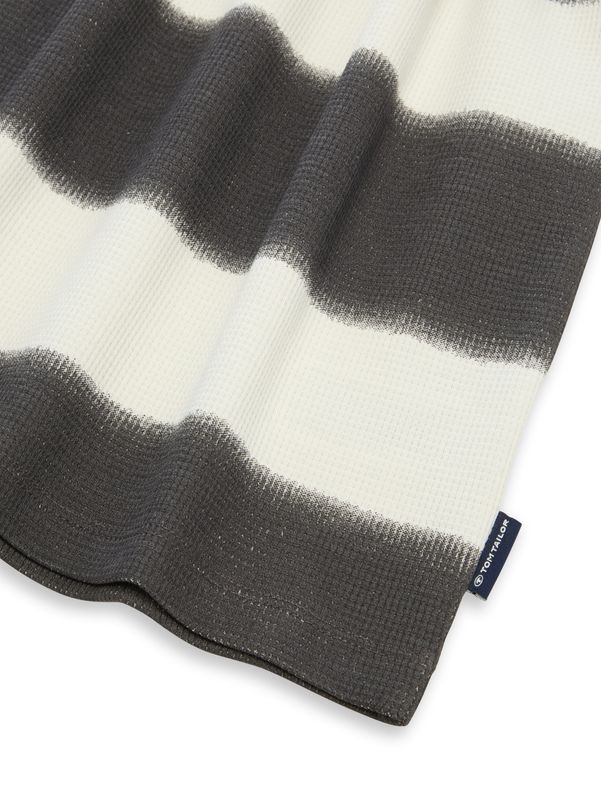 Oversize T-Shirt mit Waffelstruktur