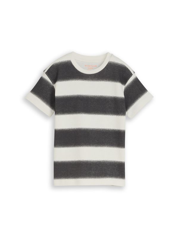 Oversize T-Shirt mit Waffelstruktur