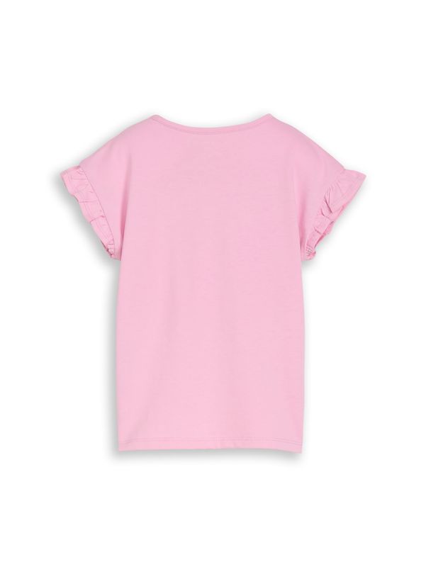 T-Shirt mit Tüll-Detail