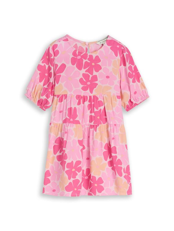 Mini-Kleid mit Volant