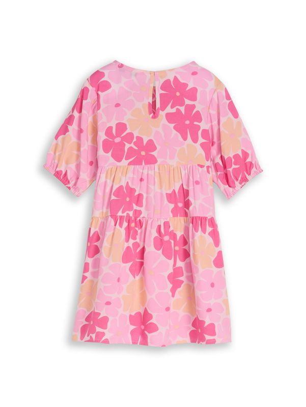 Mini-Kleid mit Volant