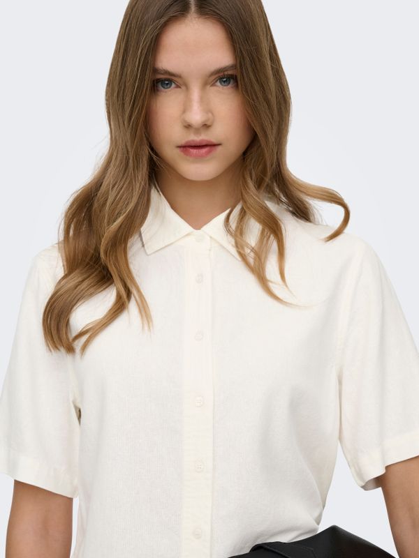 ONLGOA S/S LINEN BL SHIRT CC PNT