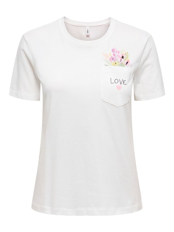 ONLPOLLY REG S/S POCKET TOP BOX JRS