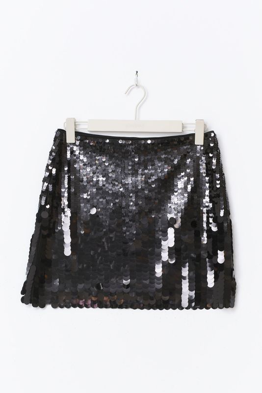 Sequin mini skirt