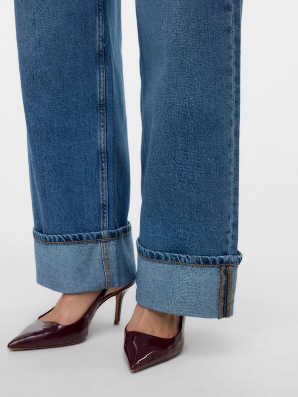 VMRAE HR WIDE FOLD UP JEANS VI3519