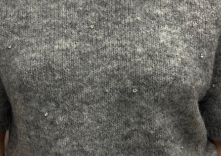 Rhinestone knittes Top