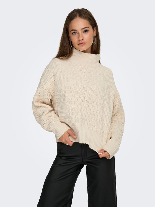 ONLGLOBE LS HIGHNECK BF KNT