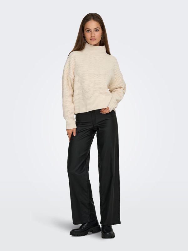 ONLGLOBE LS HIGHNECK BF KNT