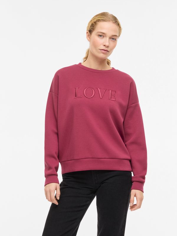 VIREFLECT LOVE O-NECK L/S TOP