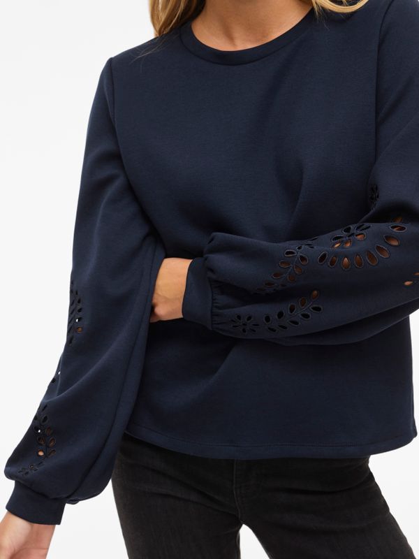 VISANDY L/S DETAIL SWEAT TOP - NOOS