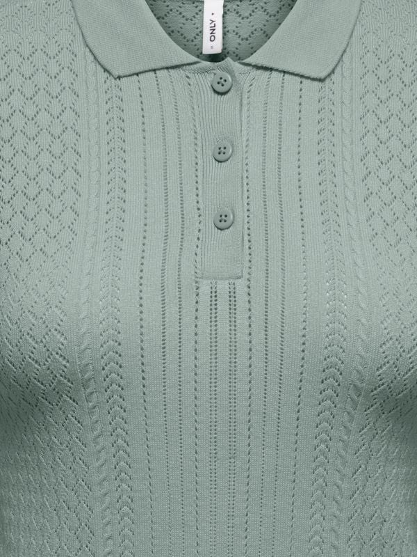 ONLMEDDI LIFE SS STRUCTURE POLO CC KNT