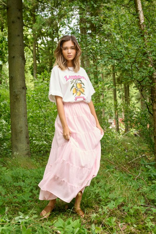 ONLKELLY LONG LAYER SKIRT WVN