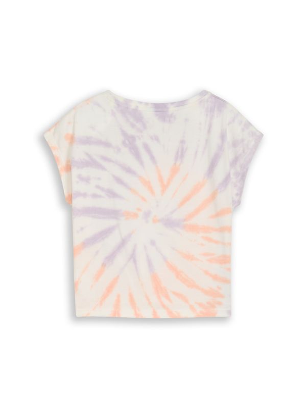 Cropped T-Shirt mit Knoten-Detail