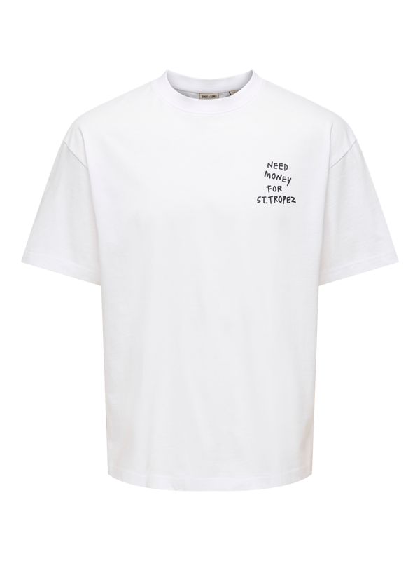 ONSMONEY LIFE LOOSE SS TEE