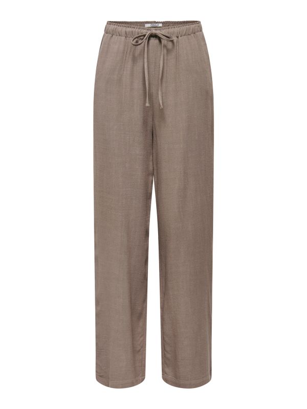 ONLSIESTA MW PULL-UP LINEN BL PNT NOOS