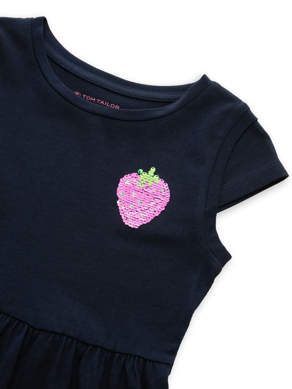 Mini-Kleid mit Wendepailletten