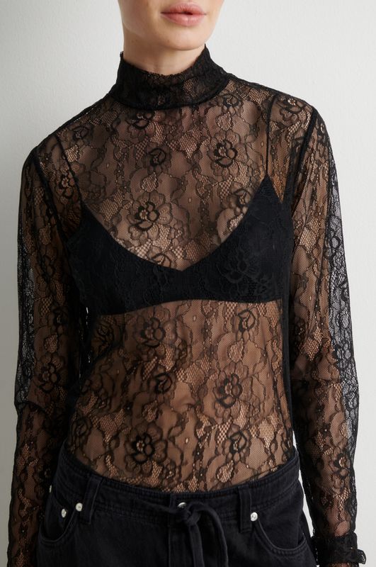 Luria LS Lace Tee
