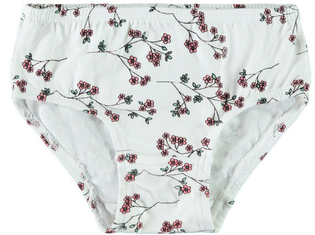 NKFBRIEFS 3P BRIGHT WHITE AOP FLOWER