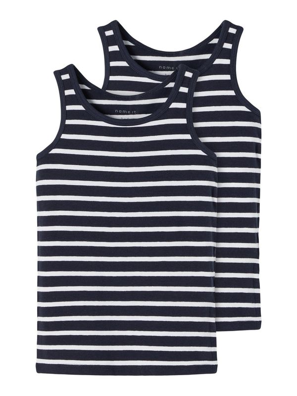 NMMTANK TOP 2P DARK SAPPHIRE YD NOOS