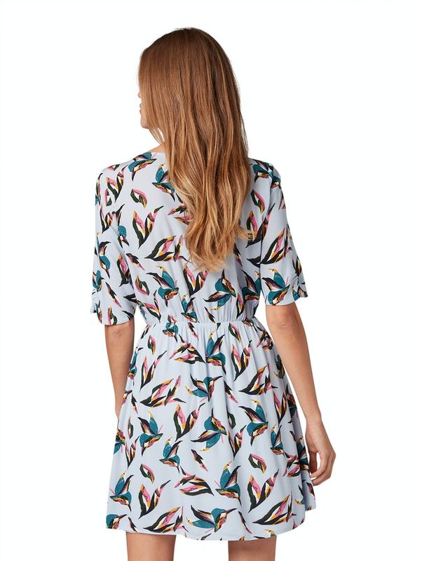 casual print dress
