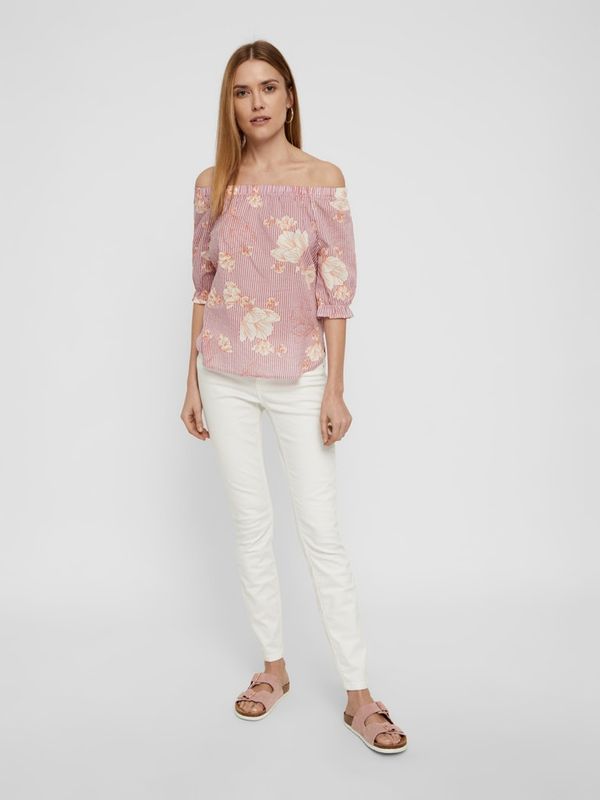 VMSALLY 3/4 OFF SHOULDER TOP WVN