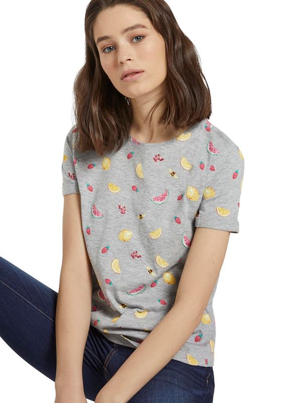 T-Shirt printed crew neck