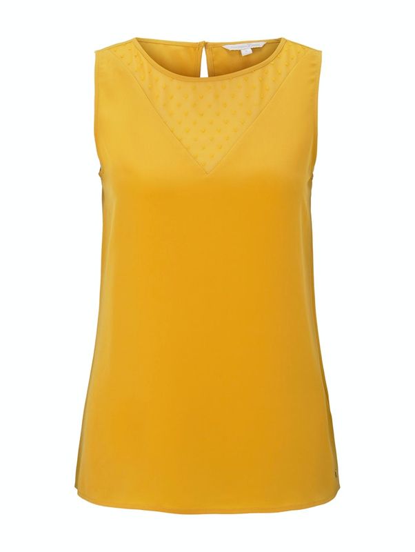 fabric mix top