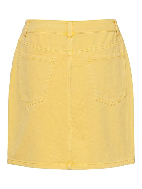 VMKATE HR SHORT DENIM COLOR SKIRT