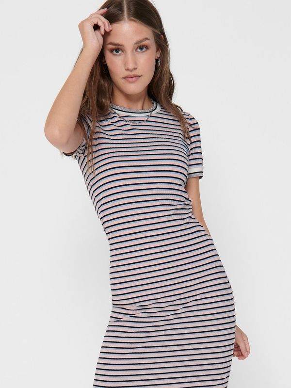 ONLLOU S/S STRIPE DRESS JRS