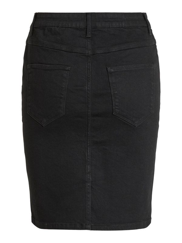 VICOMMIT FELICIA SHO. SKIRT V.BLACK-NOOS