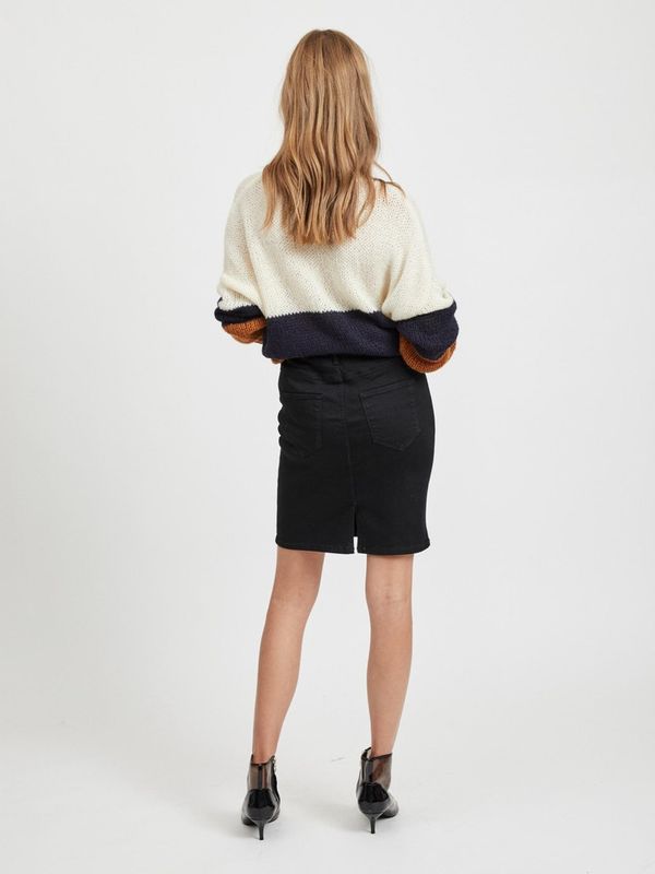 VICOMMIT FELICIA SHO. SKIRT V.BLACK-NOOS