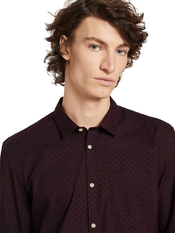 allover printed shirt