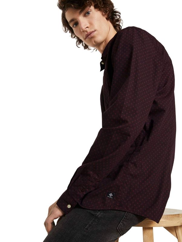 allover printed shirt