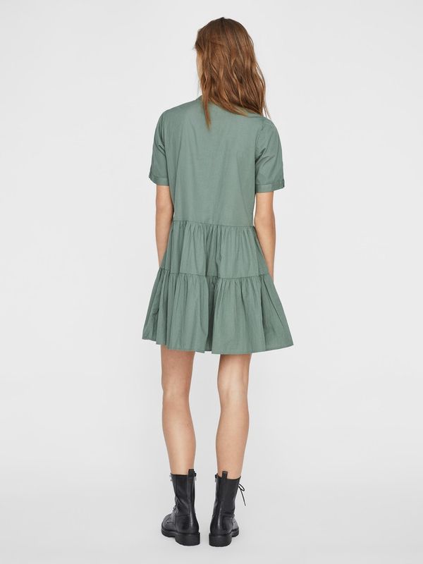 VMDELTA 2/4 ABK DRESS WVN DA GA KI COLOR