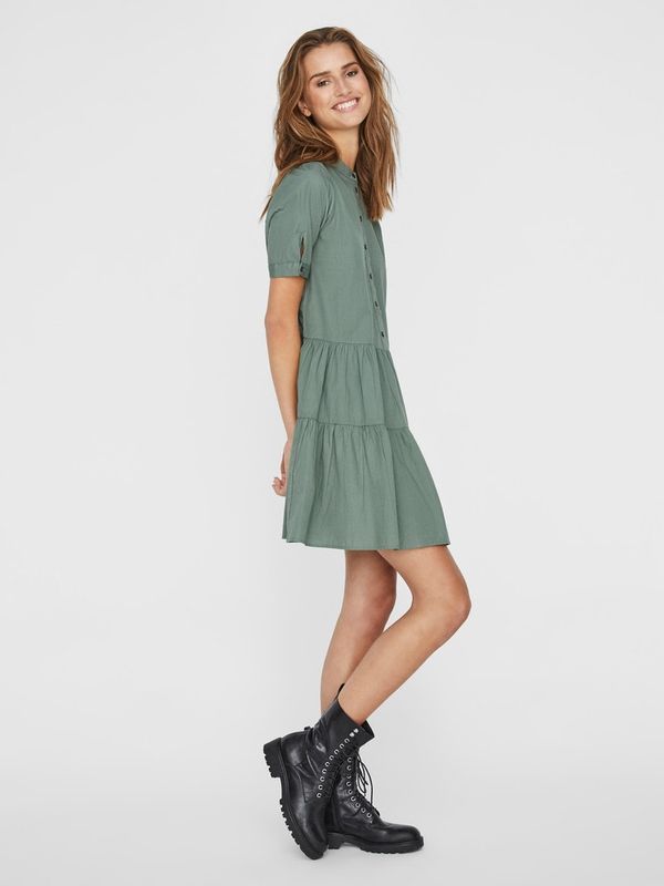 VMDELTA 2/4 ABK DRESS WVN DA GA KI COLOR